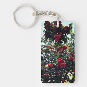 Rode bessen sleutelhanger
