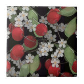 Rode bessen tegeltje (Voorkant)