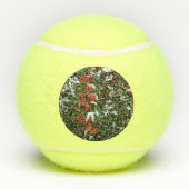 Rode bessen tennisballen (Achterkant)