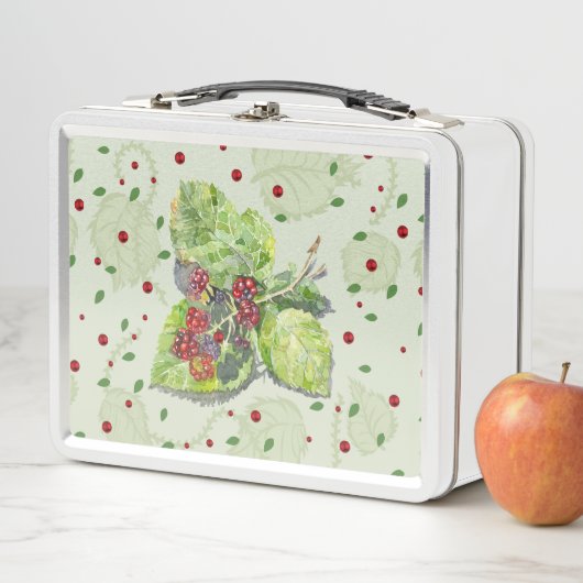 Rode bessen van bramen (In situ)