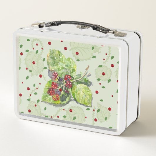 Rode bessen van bramen (Achterkant)