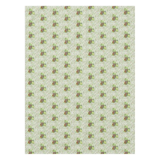 Rode bessen van bramen tafelkleed (Voorkant)