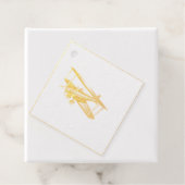 Rode Bi-plane Folie voorkeurstag Bedankjes Labels (Met doos)