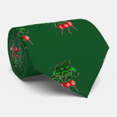 Rode Bieten Patroon Tuinders Das (Opgerold)