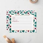 Rode bieten Rustiek Gedetailleerd recept Notitieka Notitiekaartje (Voorkant / Achterkant in situ)