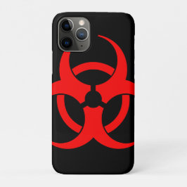 Rode Biohazard Symbool Hoesje