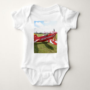 Rode Bivliegtuig Romper