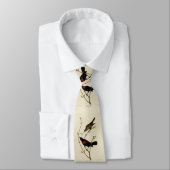 Rode Blackbird - Amerikaanse vogels van Audubon Stropdas (Gebonden)