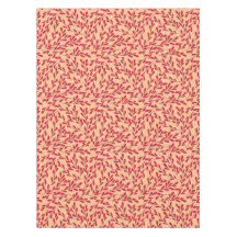  Rode Bladachtige Takken Naadloos Patroon