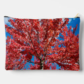 Rode bladboom in de Herfst Etui (Achterkant)