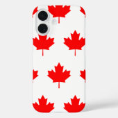 Rode bladeren Case-Mate iPhone case (Achterkant)