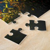 Rode bladeren legpuzzel (Zijkant)
