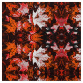 Rode bladeren van Herfst Stof (Close Up)