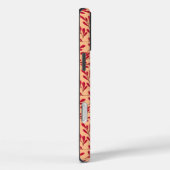 Rode Bladerige Takken Naadloos Patroon Case-Mate iPhone Case (Achterkant / Rechts)