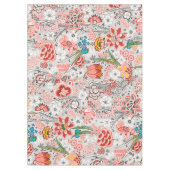 RODE BLAUW GEEL VLOEIENDE STROOMTULIPS, VERLIES PL TAFELKLEED (Voorkant)