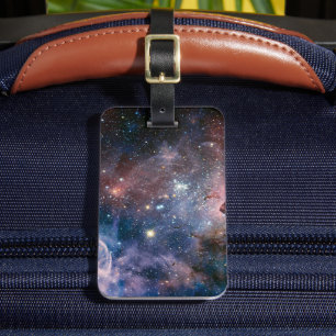 Rode & Blauwe Carina Nebula Hubble Telescoop Bagagelabel