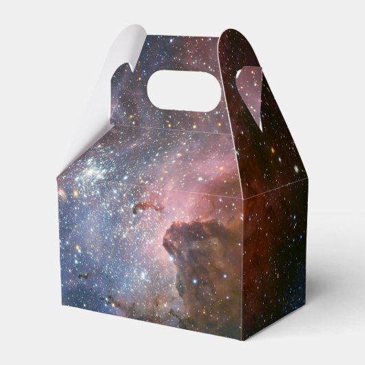 Rode & Blauwe Carina Nebula Hubble Telescoop Bedankdoosjes (Voorkant Zijde)