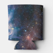 Rode & Blauwe Carina Nebula Hubble Telescoop Blikjeskoeler (Achterkant)