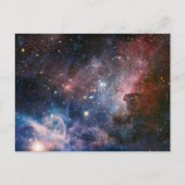 Rode & Blauwe Carina Nebula Hubble Telescoop Briefkaart (Voorkant)