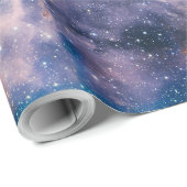 Rode & Blauwe Carina Nebula Hubble Telescoop Cadeaupapier (Rol Hoek)