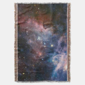 Rode & Blauwe Carina Nebula Hubble Telescoop Deken (Voorkant Verticaal)