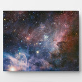 Rode & Blauwe Carina Nebula Hubble Telescoop Fotoplaat (Voorkant)