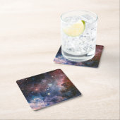 Rode & Blauwe Carina Nebula Hubble Telescoop Kartonnen Onderzetters (Insitu)