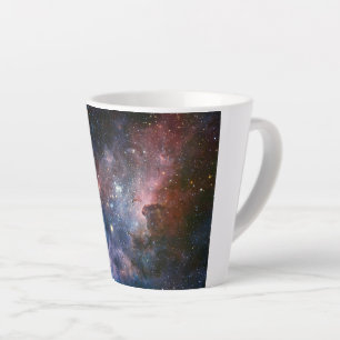 Rode & Blauwe Carina Nebula Hubble Telescoop Latte Mok