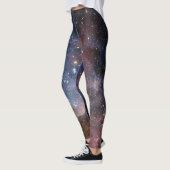 Rode & Blauwe Carina Nebula Hubble Telescoop Leggings (Links)