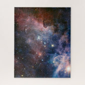 Rode & Blauwe Carina Nebula Hubble Telescoop Legpuzzel (Verticaal)