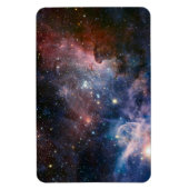 Rode & Blauwe Carina Nebula Hubble Telescoop Magneet (Verticaal)