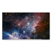 Rode & Blauwe Carina Nebula Hubble Telescoop Magnetisch Visitekaartje (Voorkant)