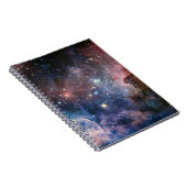 Rode & Blauwe Carina Nebula Hubble Telescoop Notitieboek (Rechterzijde)