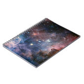 Rode & Blauwe Carina Nebula Hubble Telescoop Notitieboek (Linkerzijde)