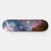 Rode & Blauwe Carina Nebula Hubble Telescoop Persoonlijk Skateboard (Horizontaal)