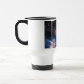 Rode & Blauwe Carina Nebula Hubble Telescoop Reisbeker (Links)