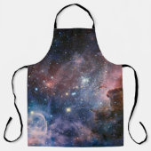 Rode & Blauwe Carina Nebula Hubble Telescoop Schort (Voorkant)