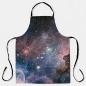 Rode & Blauwe Carina Nebula Hubble Telescoop Schort (Voorkant)