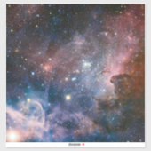 Rode & Blauwe Carina Nebula Hubble Telescoop Sticker (Vel)