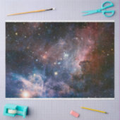 Rode & Blauwe Carina Nebula Hubble Telescoop Tissuepapier (Craft)