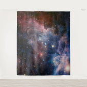 Rode & Blauwe Carina Nebula Hubble Telescoop Wandkleed (Voorkant)