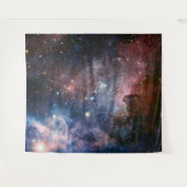 Rode & Blauwe Carina Nebula Hubble Telescoop Wandkleed (Voorkant (horizontaal))