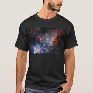 Rode & Blauwe Carina-nevel Hubble-telescoop T-shirt
