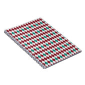 Rode & Blauwe Diamant Glitter Notitieboek (Rechterzijde)