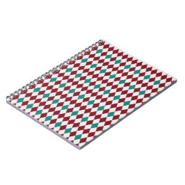 Rode & Blauwe Diamant Glitter Notitieboek