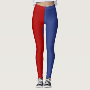 Rode Blauwe Oranje Leggings