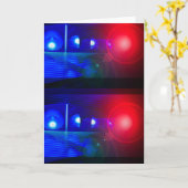 rode & blauwe politielichten kaart (Gele Bloem)