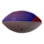 Rode & Blauwe Spiraal American Football (Gedraaid 270)