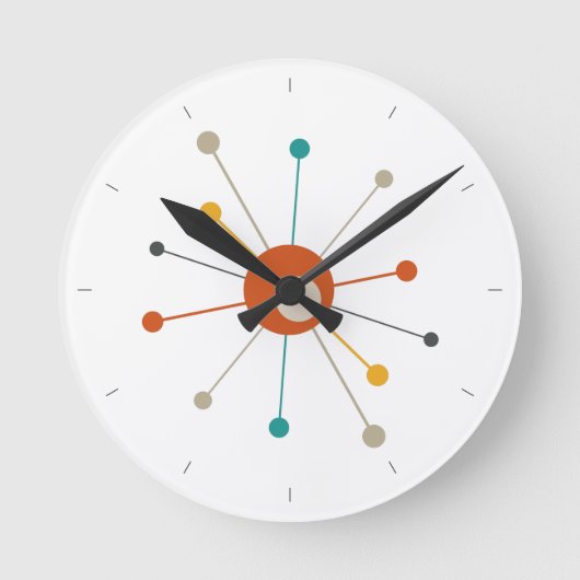 Rode Blauwgroen atoomtijdperk - uitbarsting midden Ronde Klok (Voorkant)