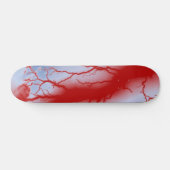 Rode Bliksem Skateboard (Horizontaal)